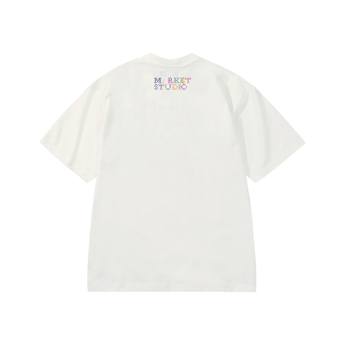 Folk Fitted Bear Tee - Cream