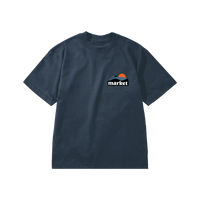 On the Horizon Tee - Dusty Blue