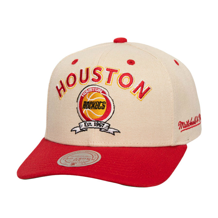 Houston Rockets Hardwood Classics Legacy Defined Pro Crown Snapback Hat