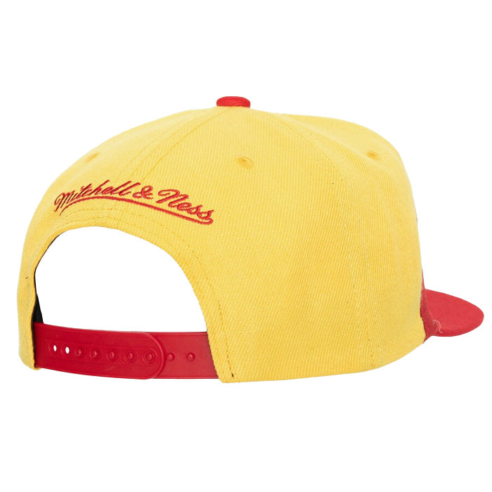 Houston Rockets Hardwood Classics Sharktooth Snapback Hat