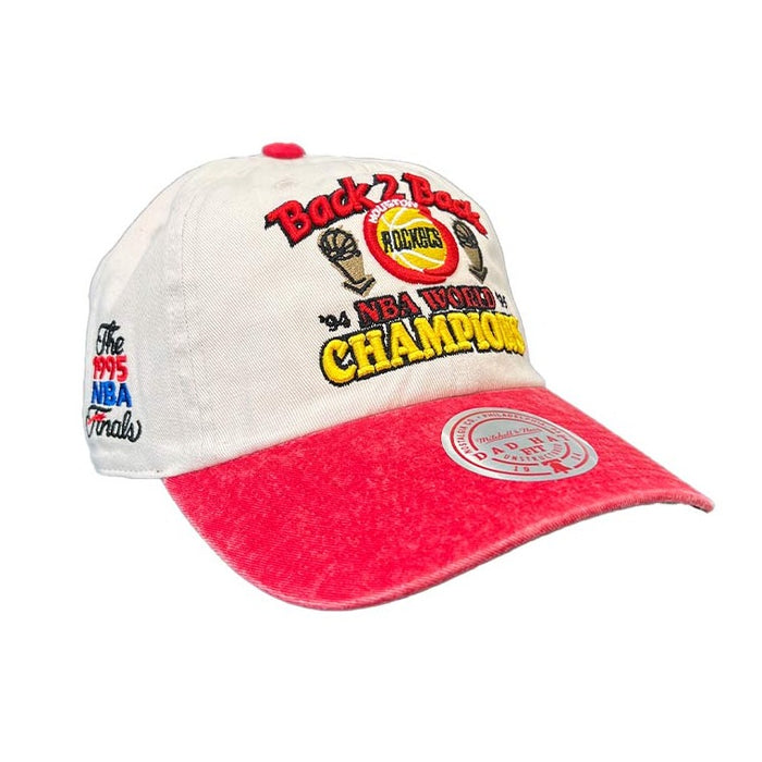 Houston Rockets NBA World Champions Back 2 Back Strapback