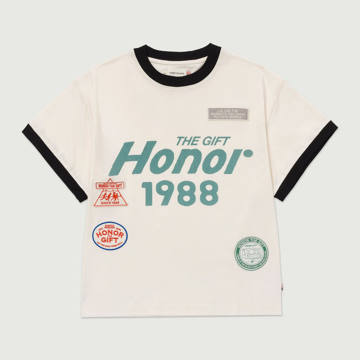 Multi Box Tee - White
