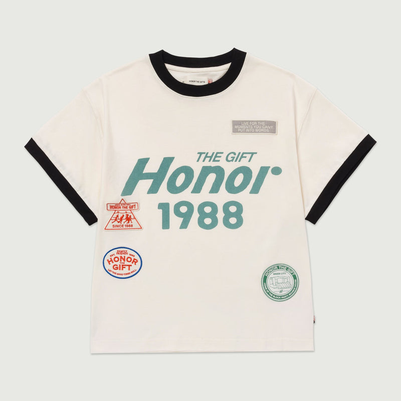 Multi Box Tee - White