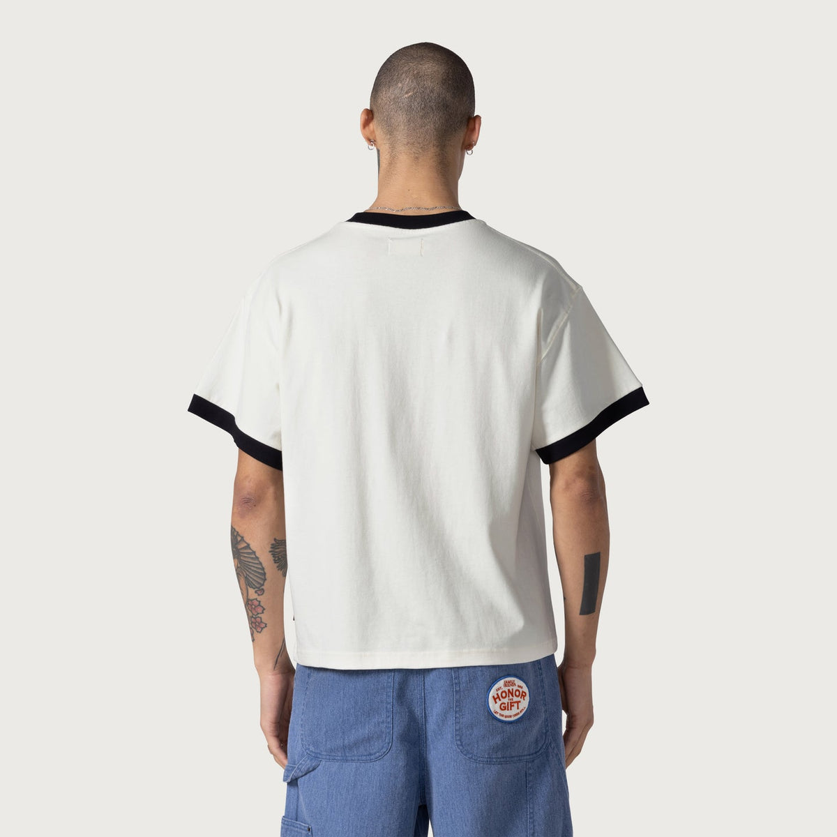Multi Box Tee - White