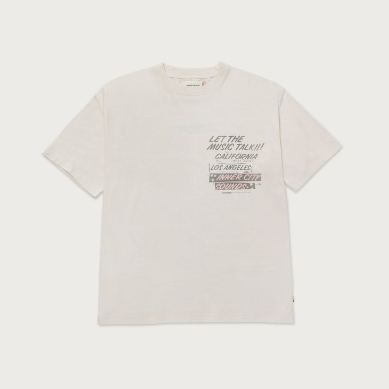 Music Language Tee - Cream