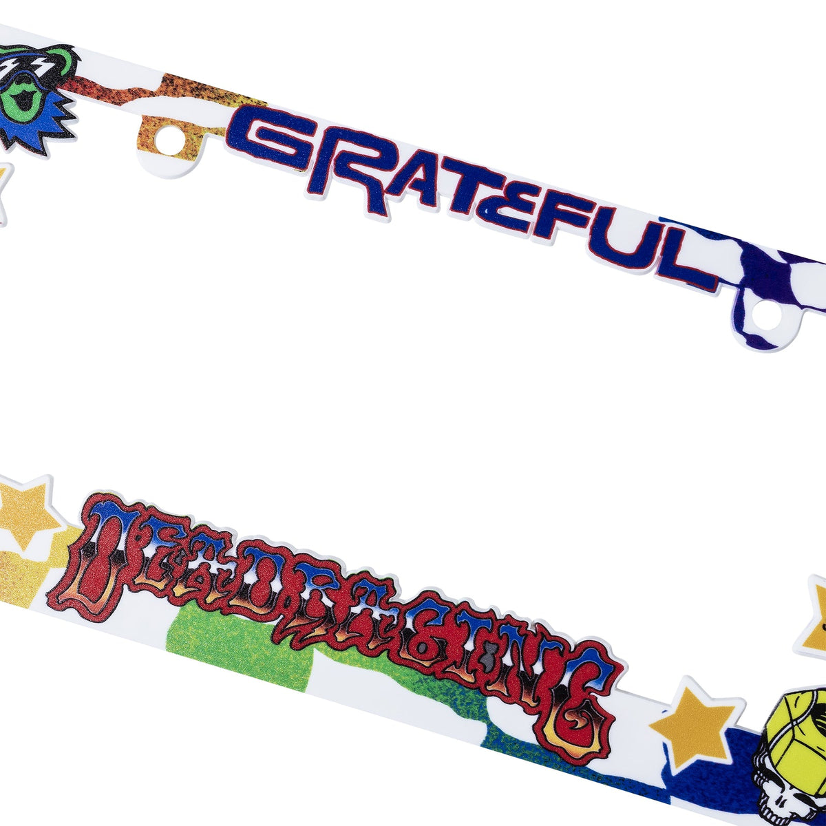 Grateful Dead Collage License Plate Frame