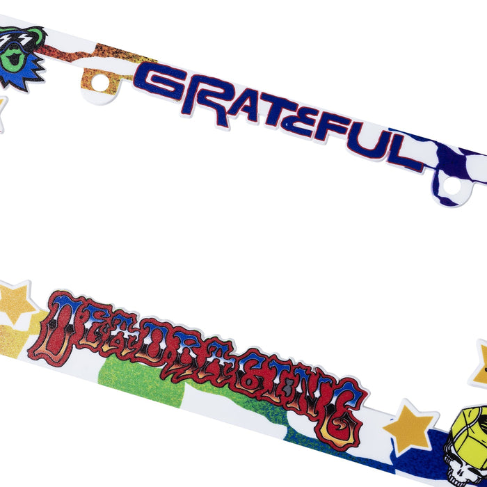 Grateful Dead Collage License Plate Frame
