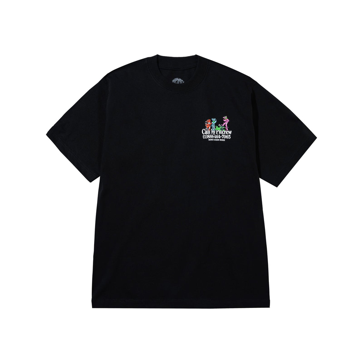 Grateful Dead Call My Pitcrew Tee - Black