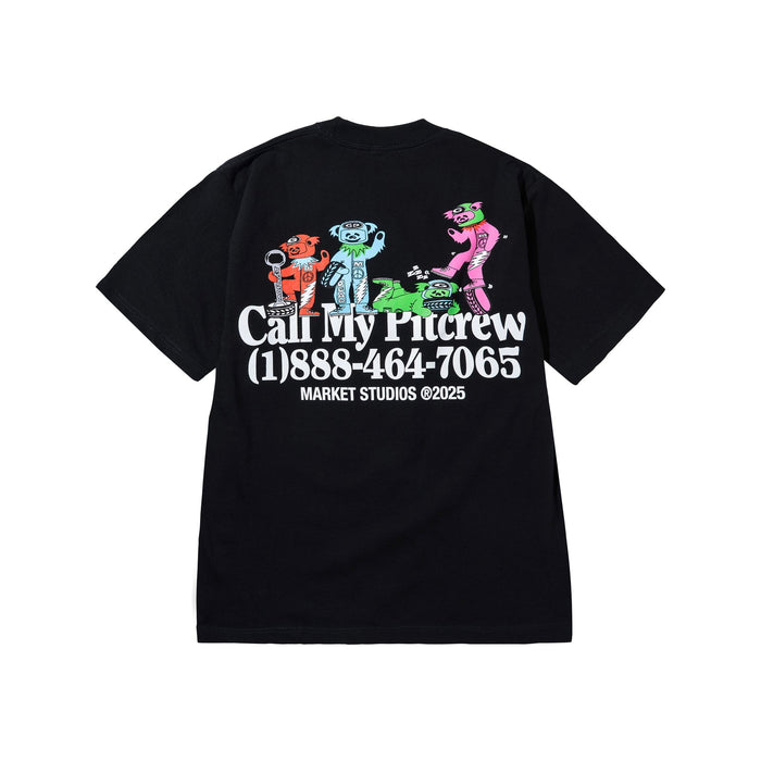 Grateful Dead Call My Pitcrew Tee - Black