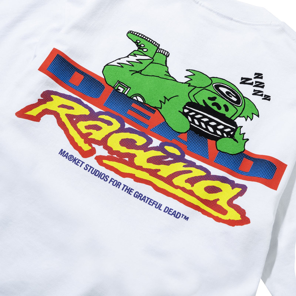 Grateful Dead Racing Tee - White