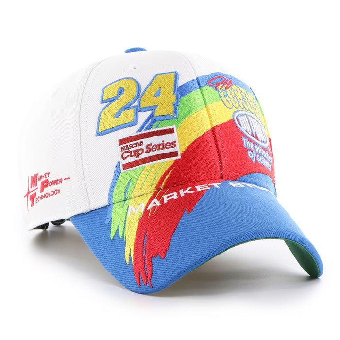Jeff Gordon Rainbow 47 MVP Hat - Multi