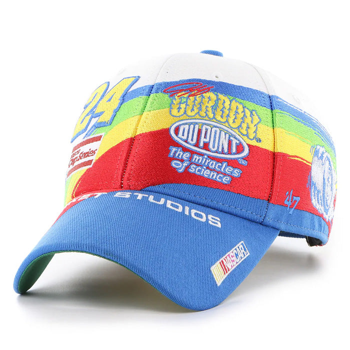Jeff Gordon Rainbow 47 MVP Hat - Multi