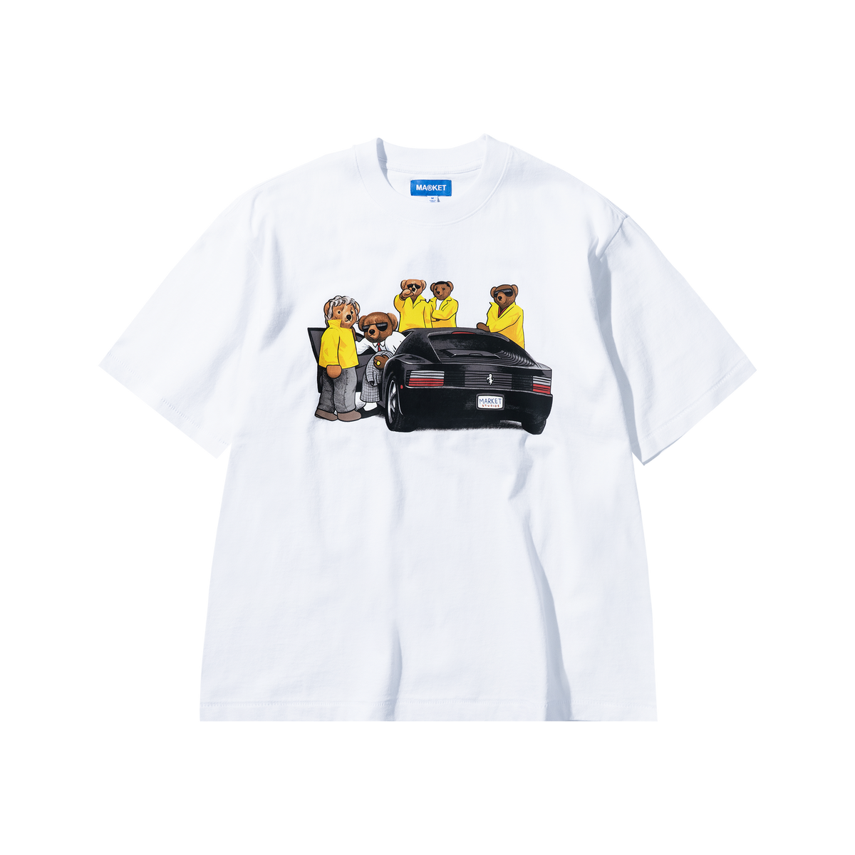 High Security Bear Tee - White