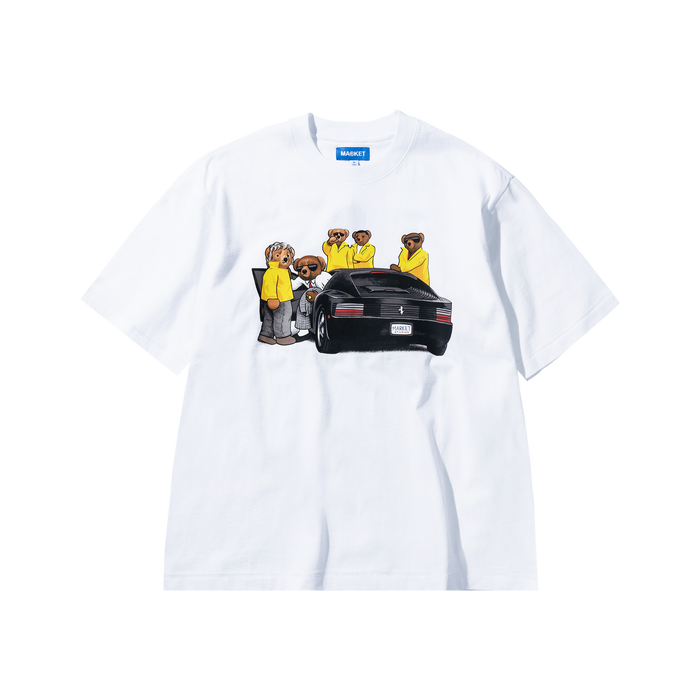 High Security Bear Tee - White