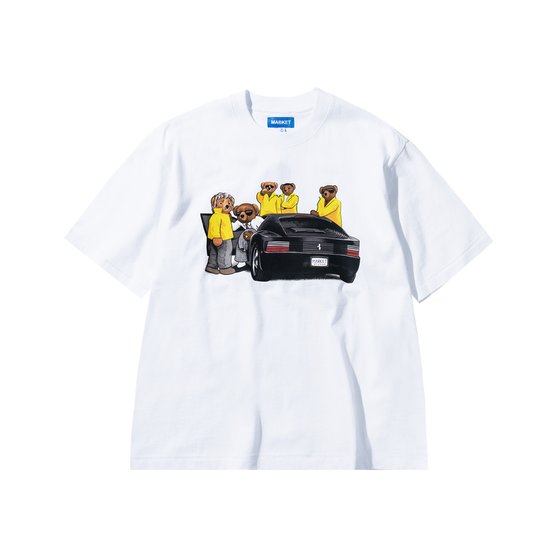 High Security Bear Tee - White