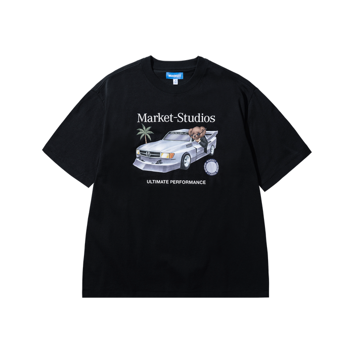 Des Bear Tee - Black