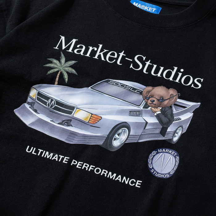 Des Bear Tee - Black