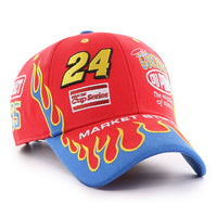 Jeff Gordon Flames 47 MVP Hat - Red