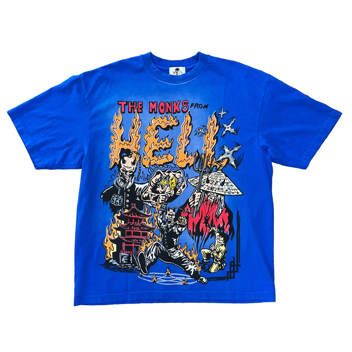 Monks Tee - Blue