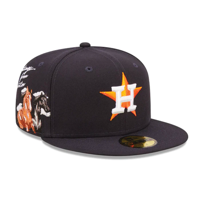 Houston Astros Cloud Icon Fitted