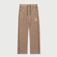 Novelty Knit Track Pant - Brown