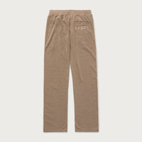 Novelty Knit Track Pant - Brown