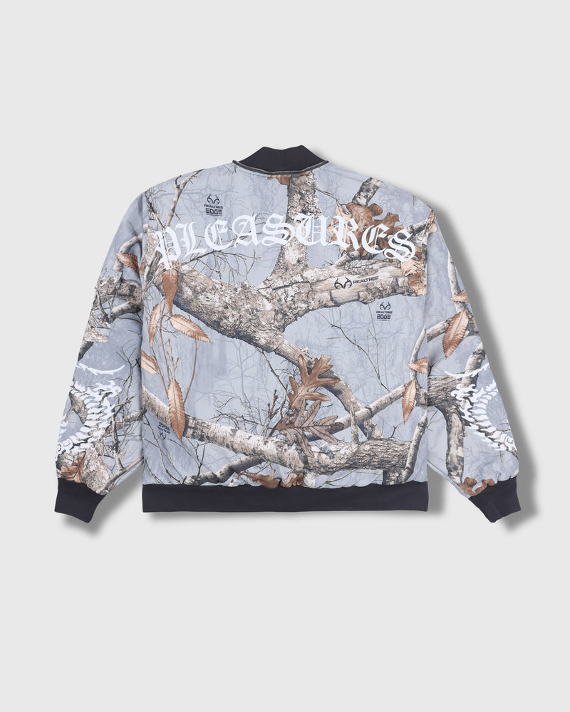 Dragon Bomber Jacket - Grey Edge