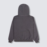 Onyx Zip Up Hoodie - Faded Black