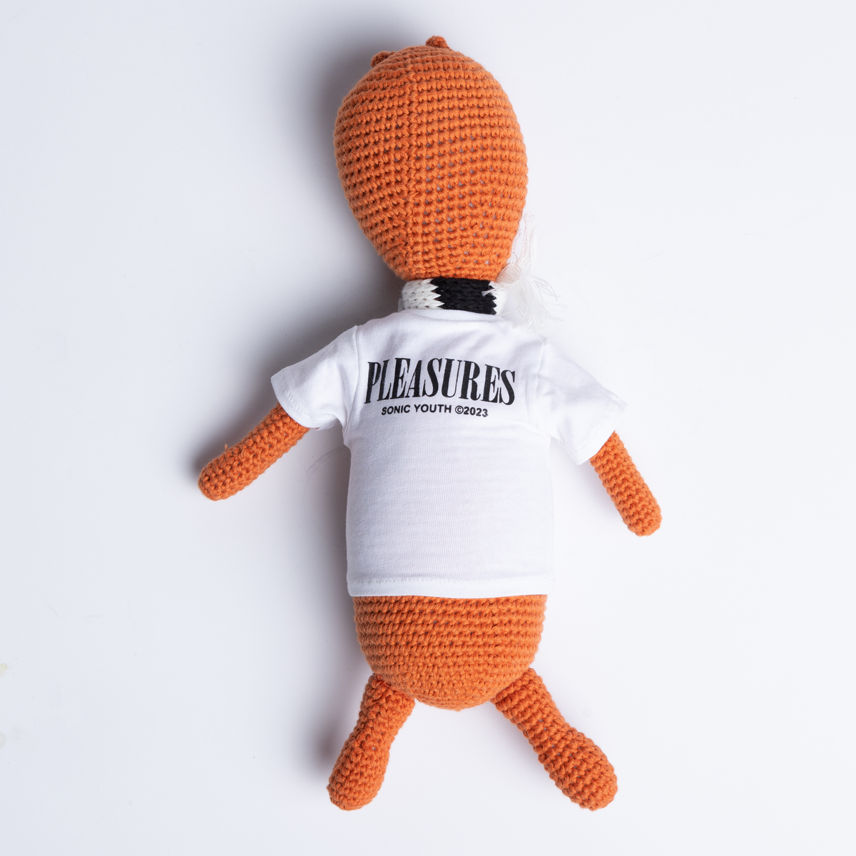 Sonic Youth Alien Crochet Animal - Orange