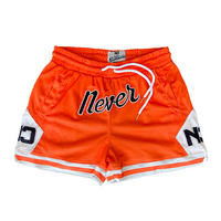 Never Script Mesh Shorts - Halloween