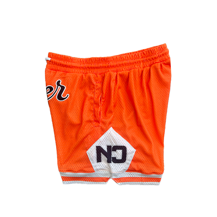 Never Script Mesh Shorts - Halloween