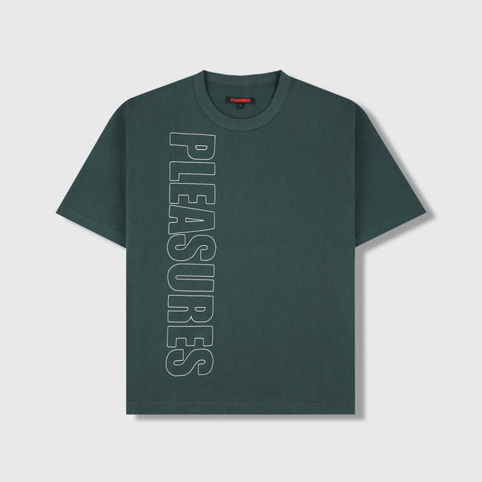 Outline Heavyweight Shirt - Forest Green