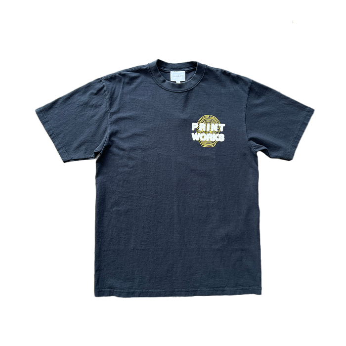 Print Works Tee - Black