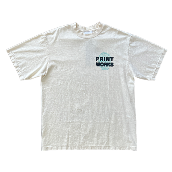 Print Works Tee - Cream