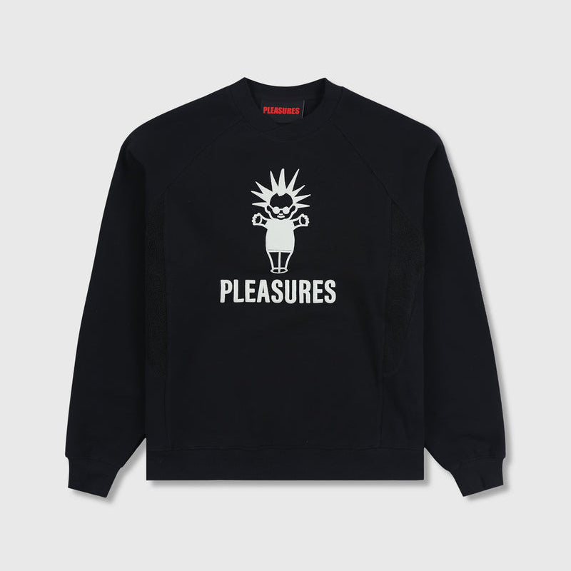 Punk Baby Crewneck - Black