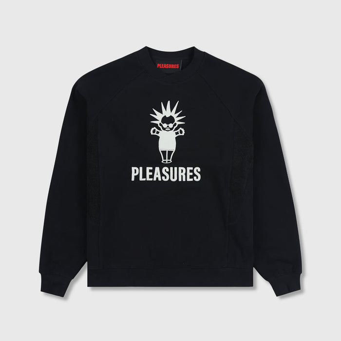 Punk Baby Crewneck - Black