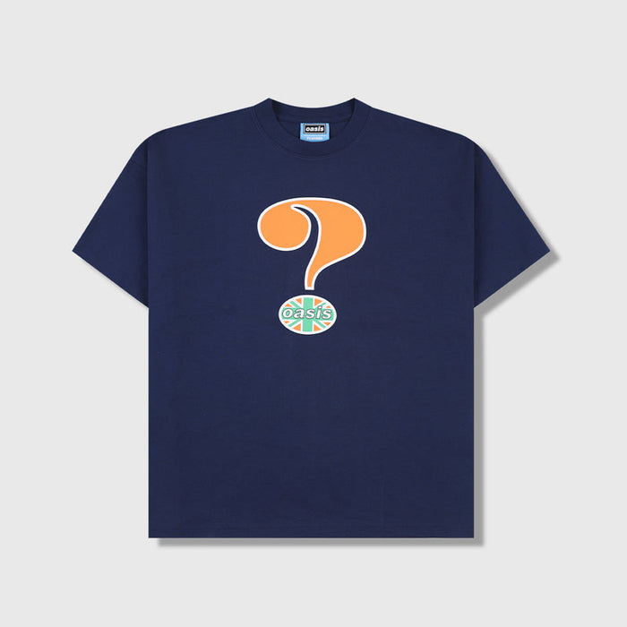 Question Mark Tee - Navy