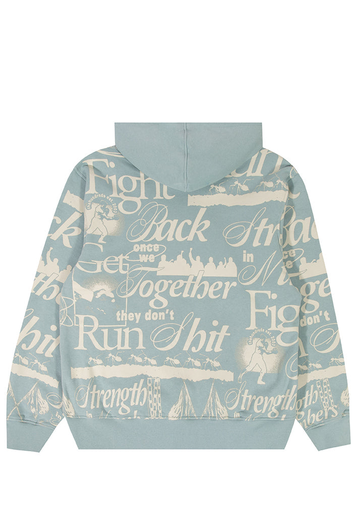 Fight Back Pullover - Light Blue