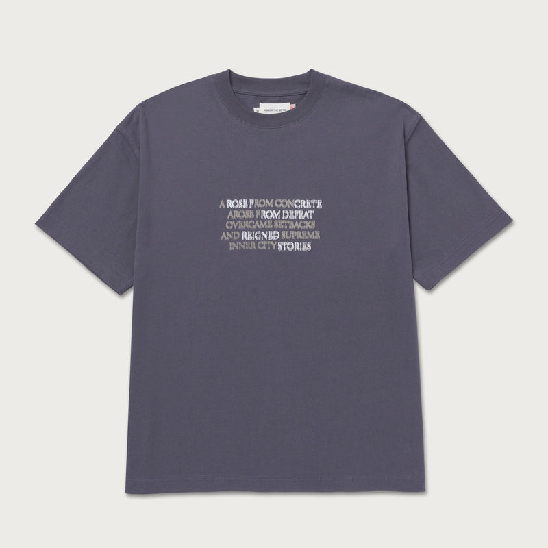 Rose HTG Tee - Grey