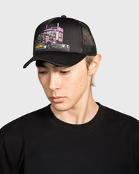 Semi Trucker Hat - Black