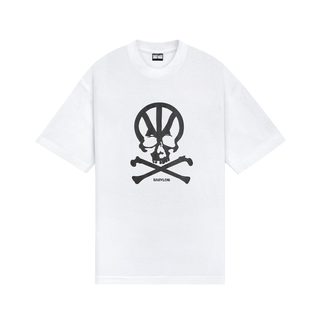 Cross Bones Tee - White