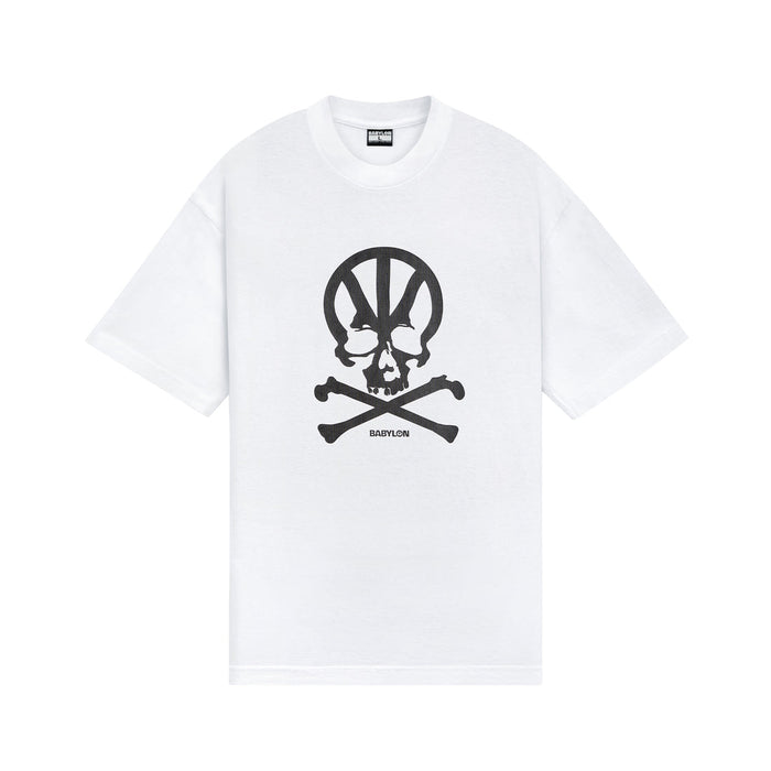 Cross Bones Tee - White