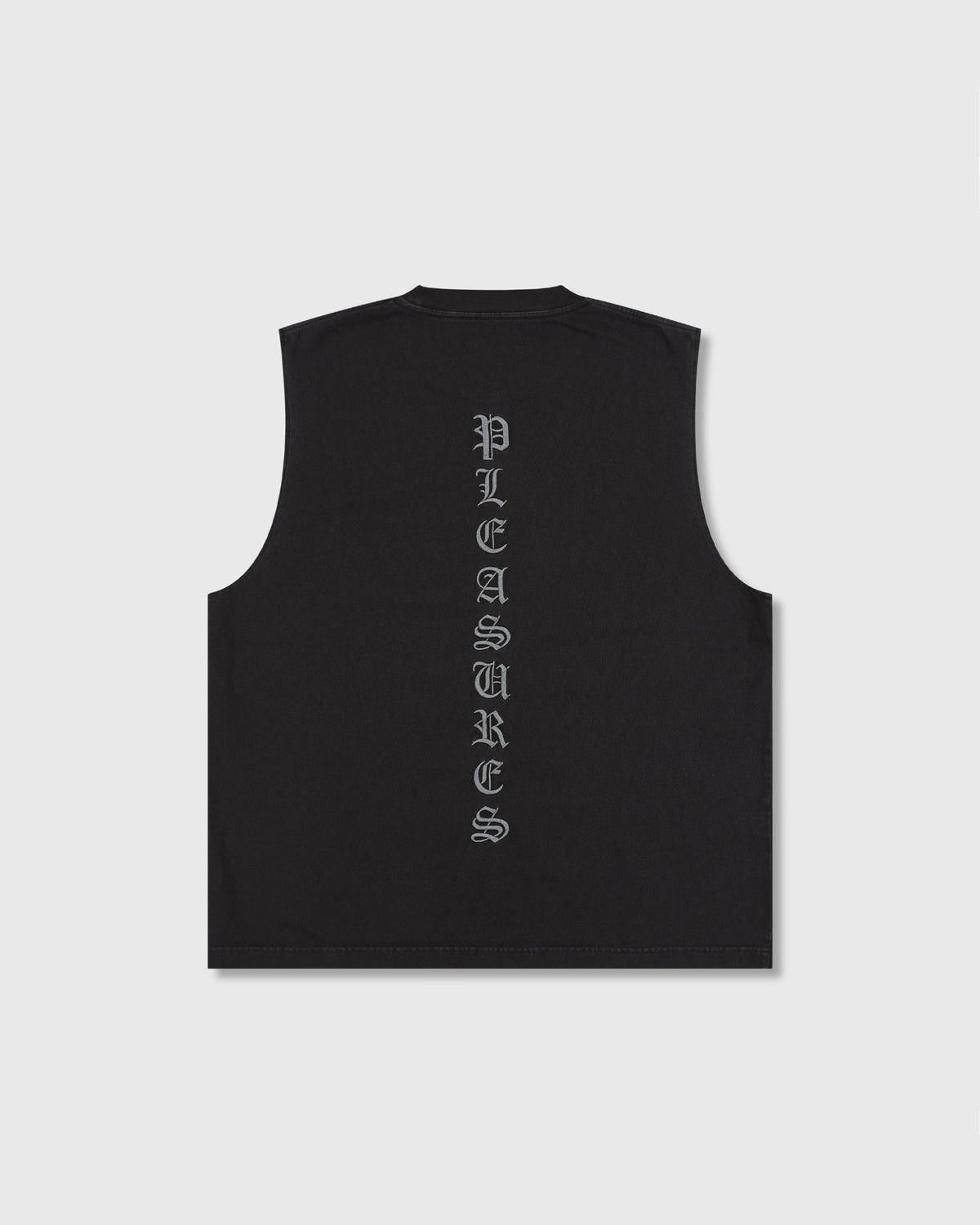 Sorrow Sleeveless Tee - Black