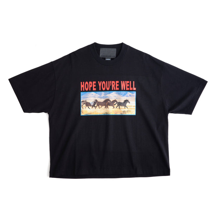 Horses Tee - Black