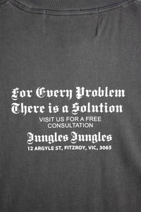 For Every Problem Tee -  Vintage Black
