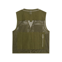 Cross Bone Vest - Olive