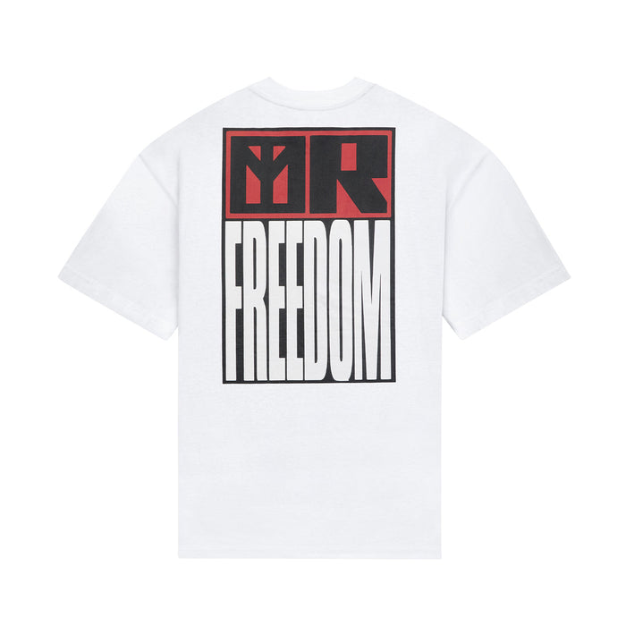 No Freedom Tee - White