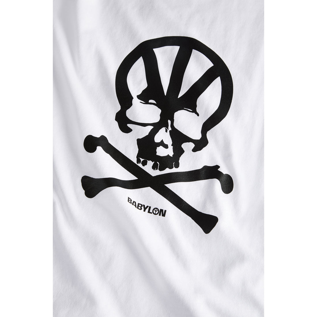 Cross Bones Tee - White