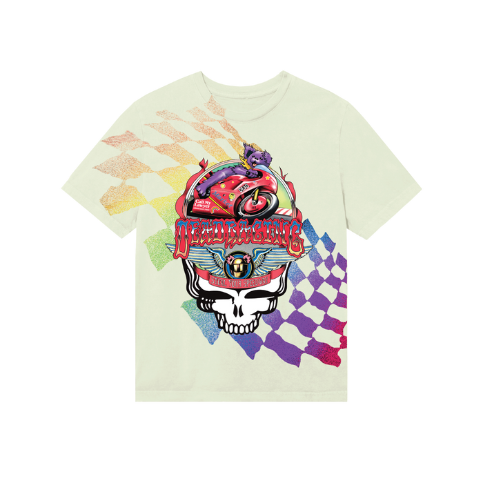 Grateful Dead Stealie Moto Bear Tee