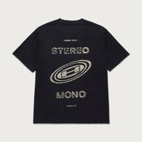 Stereo Mono Tee - Black